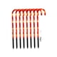 thumbnail image 3 of Luces de bastón de Decoraciones Lámpara LED Uso Caja de batería Fácil de instalar Creativo IP65 a prueba de agua para Navidad de 8 lámparas Gloria Luces de bastones de caramelo, 3 of 8
