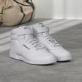 thumbnail image 2 of Zapatillas de básquet Reebok EX-O-FIT HI blancas, caña alta, talle 11.5, 2 of 7