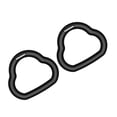 thumbnail image 4 of Pull Up Rings, Plastic Fitness Pull Up Rings  for Home, 4 of 8