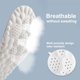 thumbnail image 5 of Plantillas deportivas de látex de alta elasticidad, almohadillas suaves para zapatos, plantillas ortopédicas con soporte para arco, desodorante transpirable, cojín de absorción de impacto, 5 of 5