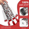 thumbnail image 2 of Leopard Print 30oz Handheld Travel Tumbler with Handle – Double Wall Stainless Steel Insulated Cup, Flip Straw Lid, Leak-Proof & BPA-Free for Hot and Cold Drinks – Durable Coffee & Juice Mug White, 2 of 6