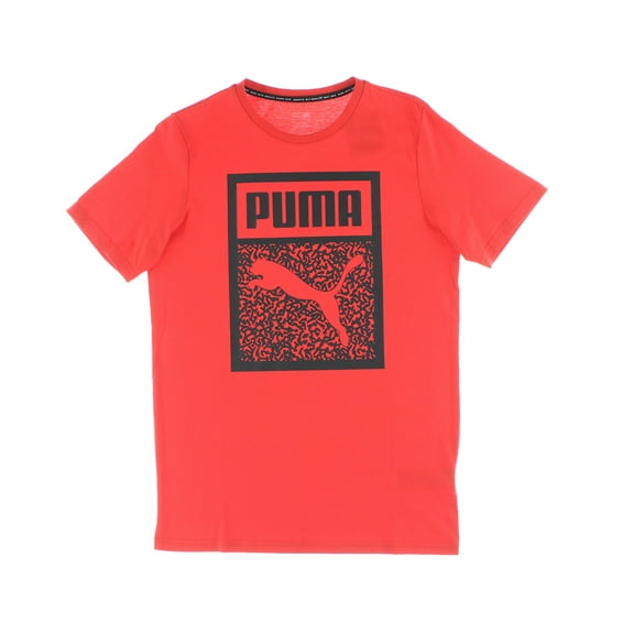 Puma Puma Magma Ss Tee Mens Active Shirts & Tees Size S, Color: Red/Black