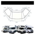 thumbnail image 3 of RV windshield sunshade for RV windshield cover 4 layers with cutout ,Variety of Features, 3 of 7