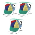 thumbnail image 5 of Pet Hat Colorful Pet Propeller Hat Adorable Sunproof Breathable Dog Baseball Hats For Summer Outdoor, 5 of 5