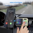 thumbnail image 4 of Transmisor FM Bluetooth Nulaxy KM28 con pantalla a color amarillo, 4 of 8