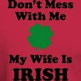 thumbnail image 3 of CafePress - Don't Mess With Me. My Wife Is Irish. Dark T Shirt - Men's Classic Graphic Cotton T-Shirt, 3 of 4