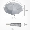thumbnail image 1 of Umbrella Windproof Travel Umbrella Compact Folding Reverse Umbrella Z, 1 of 2