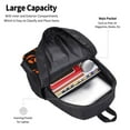 thumbnail image 5 of XMXT Travel Laptop Backpack for School Work, Halloween Ghost Faces Pattern Large Capacity Bookbag Travel Bag Backpacks for Women Men, 5 of 9