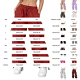 thumbnail image 3 of Cargo Pants for Women Casual Pants Work Pants Construction Baggy Going Out Pants Hiking Pants Baggy Baggy Pants Gardening Pants High Rise Utility Pants Streetwear Wide Leg Jogging, 3 of 4