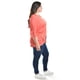 thumbnail image 2 of Cardigan con detalle de encanje Roman Fashion /Tallas Extras, 1434 (Coral) naranja claro 38, 2 of 6
