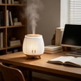 thumbnail image 1 of YYV USB Hollow Aroma Diffuser 5V Ultrasonic Humidifier Essential Oil Diffuser Night Light Quiet Auto Shut-Off Compact Home Office Bedroom Aromatherapy Humidifier USB Diffuser, 1 of 9