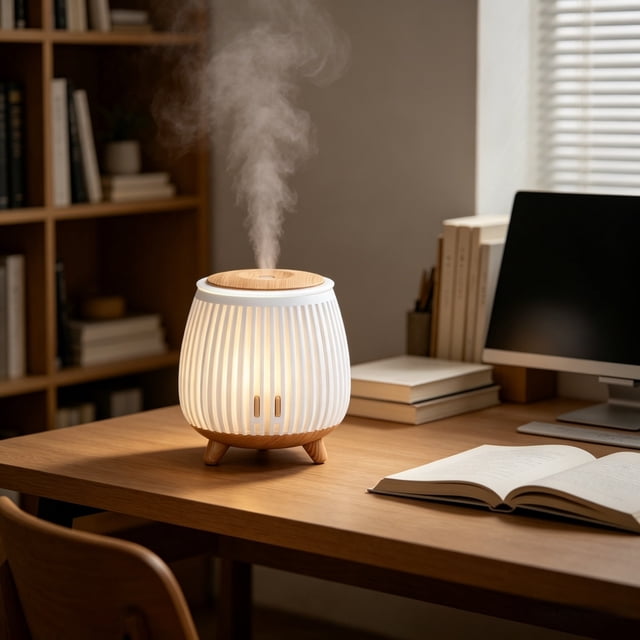 YYV USB Hollow Aroma Diffuser 5V Ultrasonic Humidifier Essential Oil Diffuser Night Light Quiet Auto Shut-Off Compact Home Office Bedroom Aromatherapy Humidifier USB Diffuser