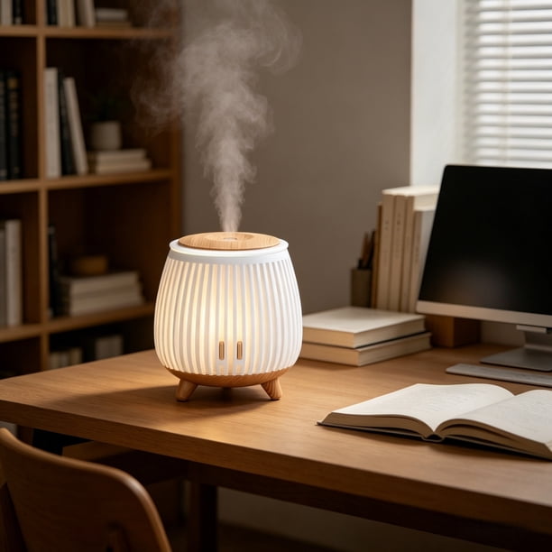 USB Hollow Aroma Diffuser Humidifier 5V Home Decor Oil Diffuser For Bedroom Office Indoor Use