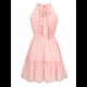 thumbnail image 2 of Vestido Sin Mangas con Espalda Descubierta y Volantes Rosa S, 2 of 10