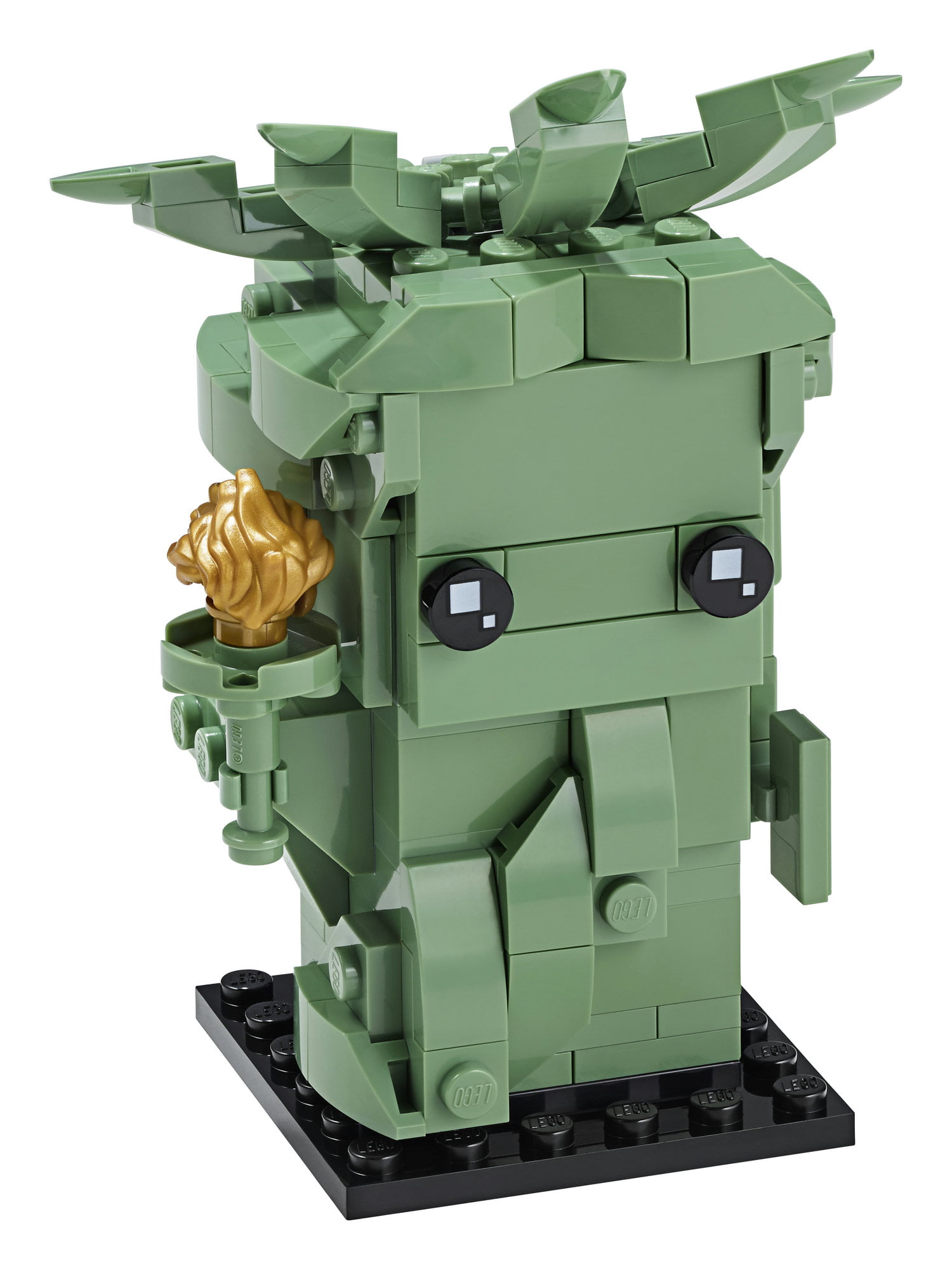 vandtæt symmetri Fabel LEGO Brick Headz Lady Liberty 40367 Building Set (153 Pieces) - Walmart.com