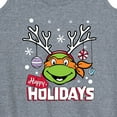 thumbnail image 3 of Teenage Muntant Ninja Turtles - Happy Holidays - Women's Racerback Tank Top, 3 of 5