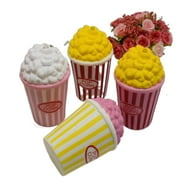 Newest Funny Jumbo Squishy 12.5CM Popcorn Cream Scented Slow Rising Kids Toy Soft Gift Random Color
