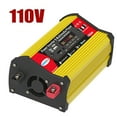 thumbnail image 1 of 12V to 110V Pure Sine Wave Car Power Inverter with LCD Display, 500W High-Efficiency, Dual USB Ports, Bluetooth 5.0 Multimedia Player, Metal Construction, Intelligent Protection for Camping, Road, 1 of 6