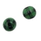 thumbnail image 1 of Matsuzay Cuentas de resistentes al desgaste de 100 piezas, cuentas decorativas convenientes, cuentas a cuadros, cuentas naturales, apariencia De coser Tinta Verde/Negro, 1 of 6