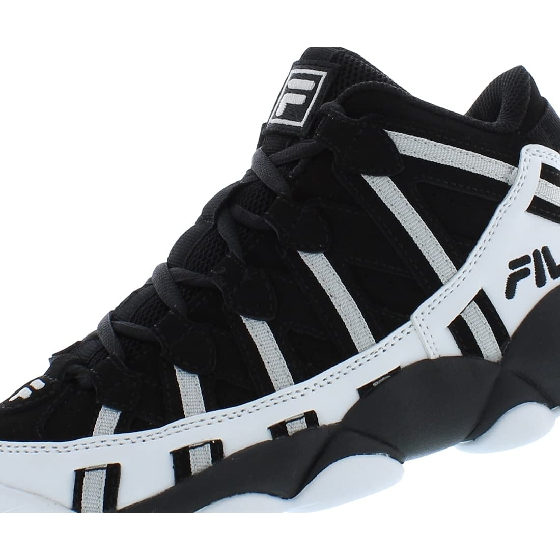 Fila Kids Stackhouse Spaghetti Shoes WHT/BLK/MSIL - Walmart.com