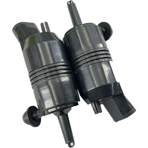 LEEKUANGSU 2Pcs Windshield Washer Pump Washer Motor Compatible with JIMMY K1500 AURORA CUTLASS Rainier Enclave Escalade 172435 172189
