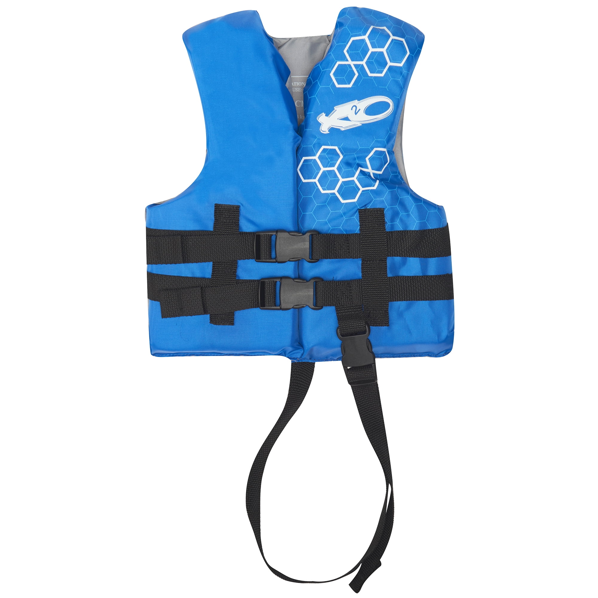 X2O Universal OpenSided Blue Life Jacket, Children 3050 lbs, Blue