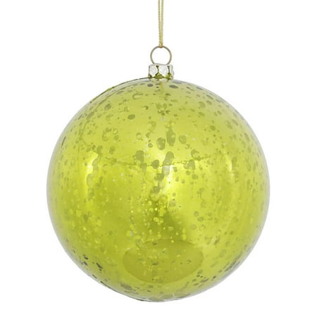 shiny lime green mercury finish christmas ball ornaments 4 shiny lime green mercury finish christmas ball ornaments 4