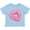 AE-Light Blue, variant on Inktastic Heart Shaped Donut with Pink Icing and Sprinkles Boys or Girls Toddler T-Shirt
