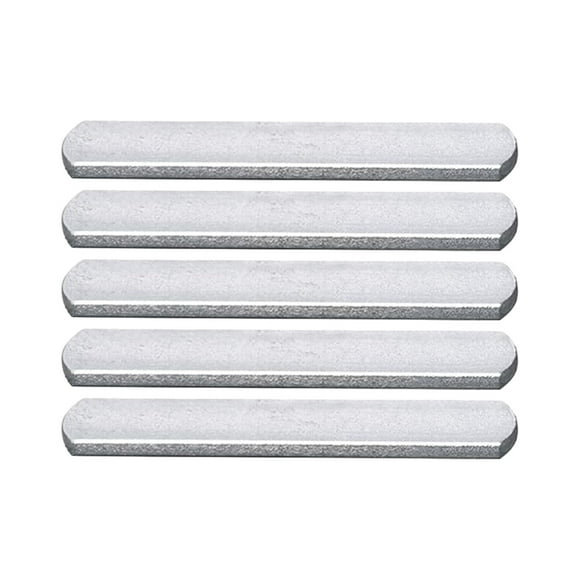 Eigraketly 5 placas de acero plateadas duraderas y fiables para chaleco pesado, rutina de entrenamiento segura Ropa Deportiva, Zapatos