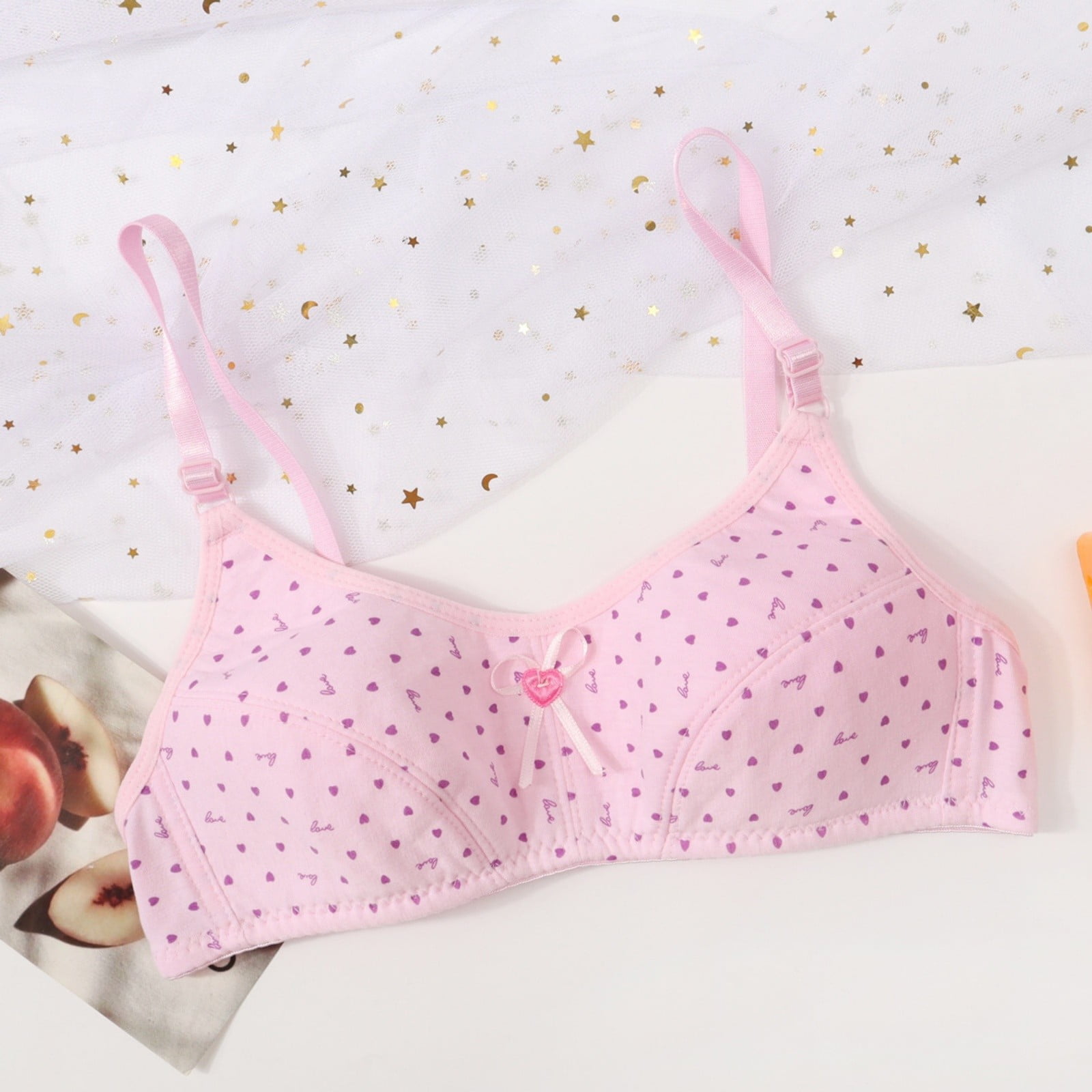 PMVFHDE sous-Vêtements Filles Taille 12 Crop Top Soutien-Gorge