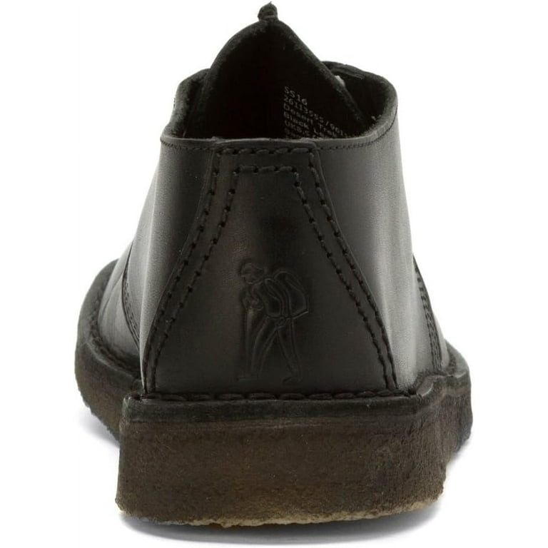 CLARKS ORIGINALS MEN DESERT TREK Shoes Black Leather Walmart