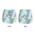 thumbnail image 5 of Fotbe Dragonfly Floral Womens High Waist Running Shorts Athletic Workout Quick Dry Shorts for Women with Pockets Gym Yoga Summer Shorts-Medium, 5 of 9