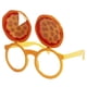 thumbnail image 1 of Gafas de Sol de Pizza Novedosas Sunnimix Accesorios Para Disfraces, 1 of 7