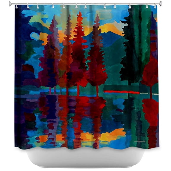 Shower Curtains 70" x 73" from DiaNoche Designs by Hooshang Khorasani - Colorado Collection