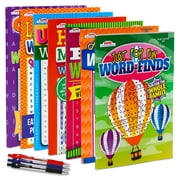 VARIETY SAVINGS 7-Pack 550+ Large Wordsearch Puzzle Books for Adults, Aging Seniors Brain Stimulation Giant Print Words Activity Books (Variety Pack Bulk), Paperback - 8x10