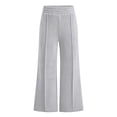 thumbnail image 3 of Girls Wide Leg Sweatpants, Casual Loose Fit Lounge Pants with Elastic Waist for School 5-16 Years, 3 of 5