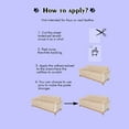 thumbnail image 4 of 4X Cat Anti-Scratching Mat Sofa Protector Cover Furnitures Scratch Guard for Pads 14 * 48cm, 4 of 9