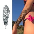 thumbnail image 4 of Tatuajes Coloridos Pegatinas Cuerpo Tatuaje 4 Piezas Letras Brazo, 4 of 9