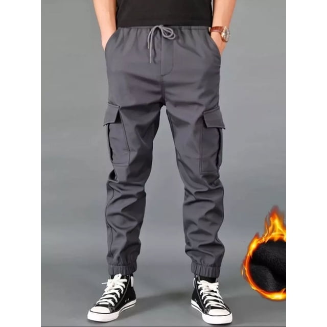 Jogger Cargo Gabardina Strech Para Hombre Pantalón Casual