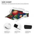 thumbnail image 4 of Daiia Strawberry2 Pattern Sport Sun Visor Hats Visor Cap Adjustable Empty Top Baseball Cap Cotton Ball Caps for Women and Men, 4 of 8