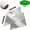Silvery, variant on Teflon Gas Stove Protective Cover, 0.12Mm Thick, Reusable, Non-Stick, Easy to Clean Kitchen/Cooking Mat for Home Kitchen Supplies