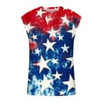 thumbnail image 4 of 4th of July Tank American Flag Tanks Patriotic Top Patriotic Tanks for Men Red White and Blue Tank Tops for Men Casual Fashion Printing Pullover Sleeveless Round Neck Sports Tank, 4 of 5