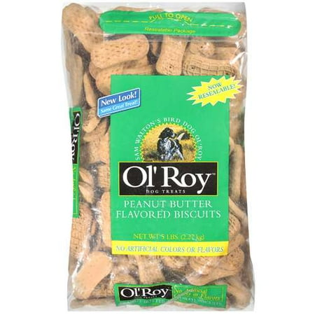 Ol' Roy Peanut Butter Flavored Biscuit Dog Treats, 5 Lbs.