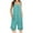 Light Blue, variant on Generic Womens Summer Linen Rompers Solid Color Dressy Casual Loose Fit Knee Length Overalls Wide Leg Jumpsuit with Pockets