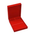 thumbnail image 3 of Estuche para guardar medallas, protección resistente a los arañazos, caja para guardar insignias, portátil. Rojo, 3 of 9