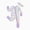 Purple, variant on PatPat Baby Girl Pajamas Viscose from Bamboo 2-Way Zip Fold-Over Foot Cuffs Baby Sleepers