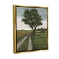 thumbnail image 4 of Stupell Industries Traditional Country Road Landscape Painting Gold Floater Framed Canvas Art Print Wall Art, 25 x 31, 4 of 10