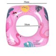 thumbnail image 2 of KAIYANG Anillo de natación Firebird cuadrado engrosado para adultos y niños, anillo flotante inflable de agua (53 cm) 83 cm, 2 of 5