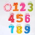 thumbnail image 4 of Refrigerator Magnets, 10-Count Vibrant Number Characters, with Smooth Surfaces for Learning & Education toys, toddler Learning Activities and Kitchen decorations, 4 of 4