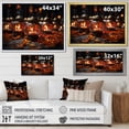 thumbnail image 4 of Designart "Lanterns of Lanna in Thailand I" Thailand Floater Framed Canvas Print, 4 of 7